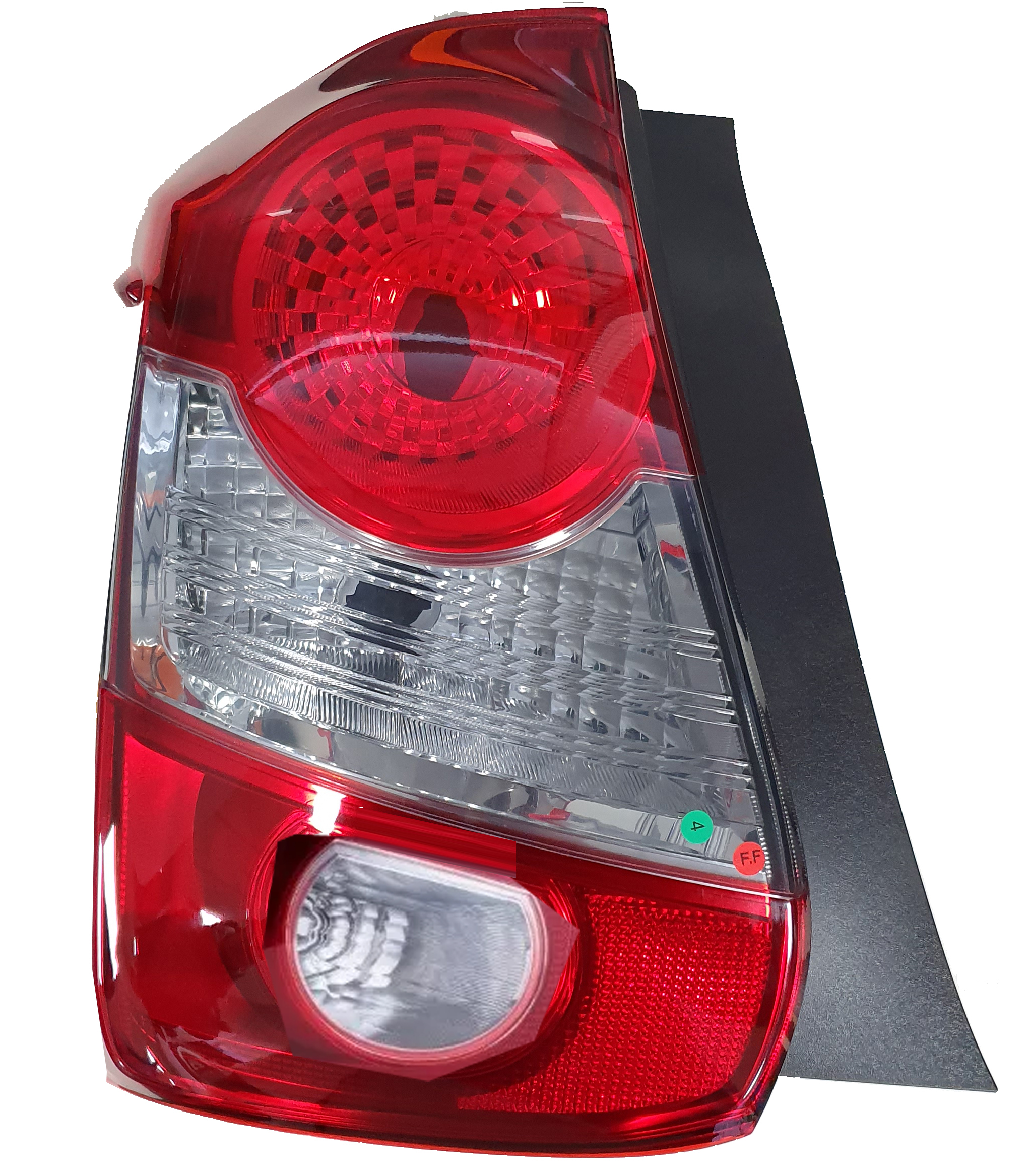 Faro Etios Desde 2012 trasero 5 Ptas con Tercera Lampara Retro F / Oscuro izquierdo