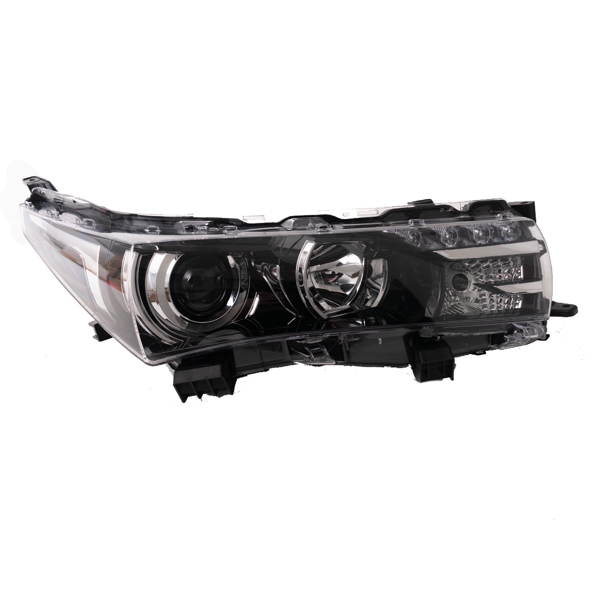 Óptica para Toyota Corolla 2014 / 2016 derecha con Lupa con LED
