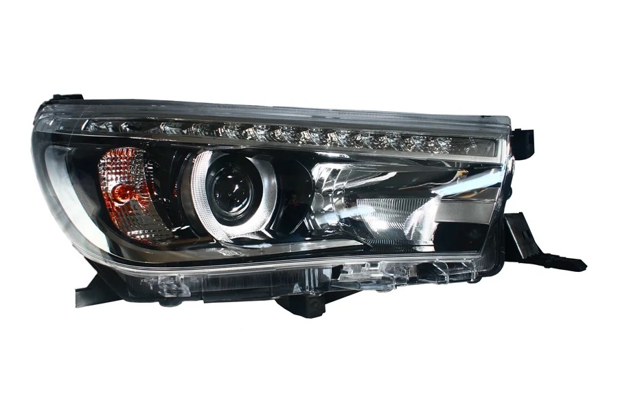 Óptica para Toyota Hilux 2016 / 2020 Srx 4X4 con Lupa con LED derecho