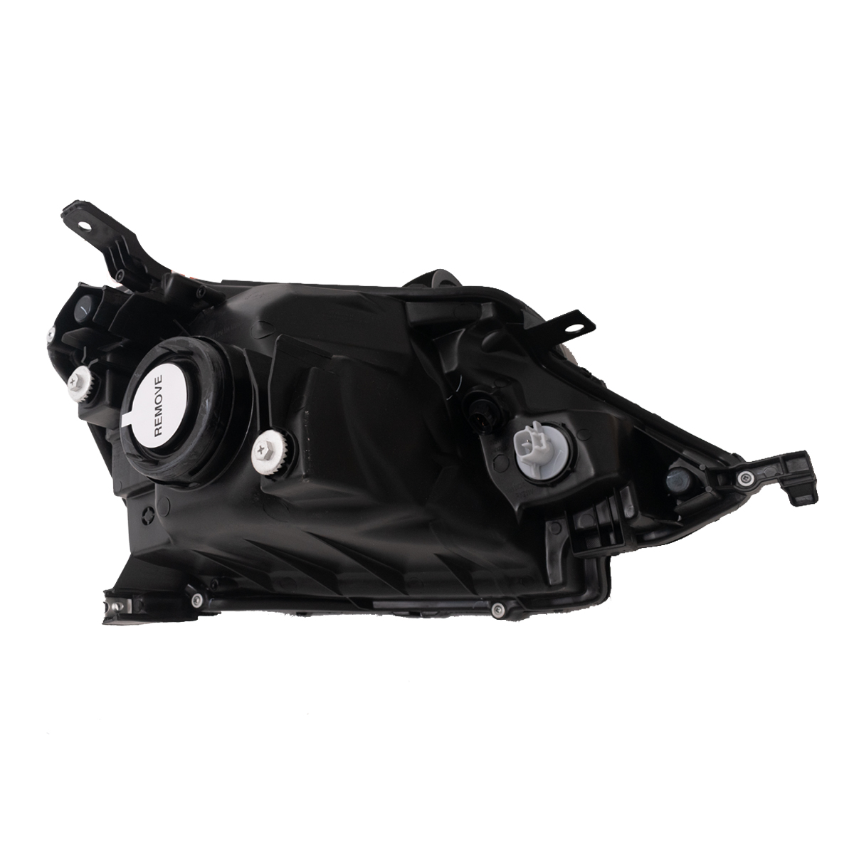 Óptica para Toyota Etios Desde 2012 izquierda Fondo negro