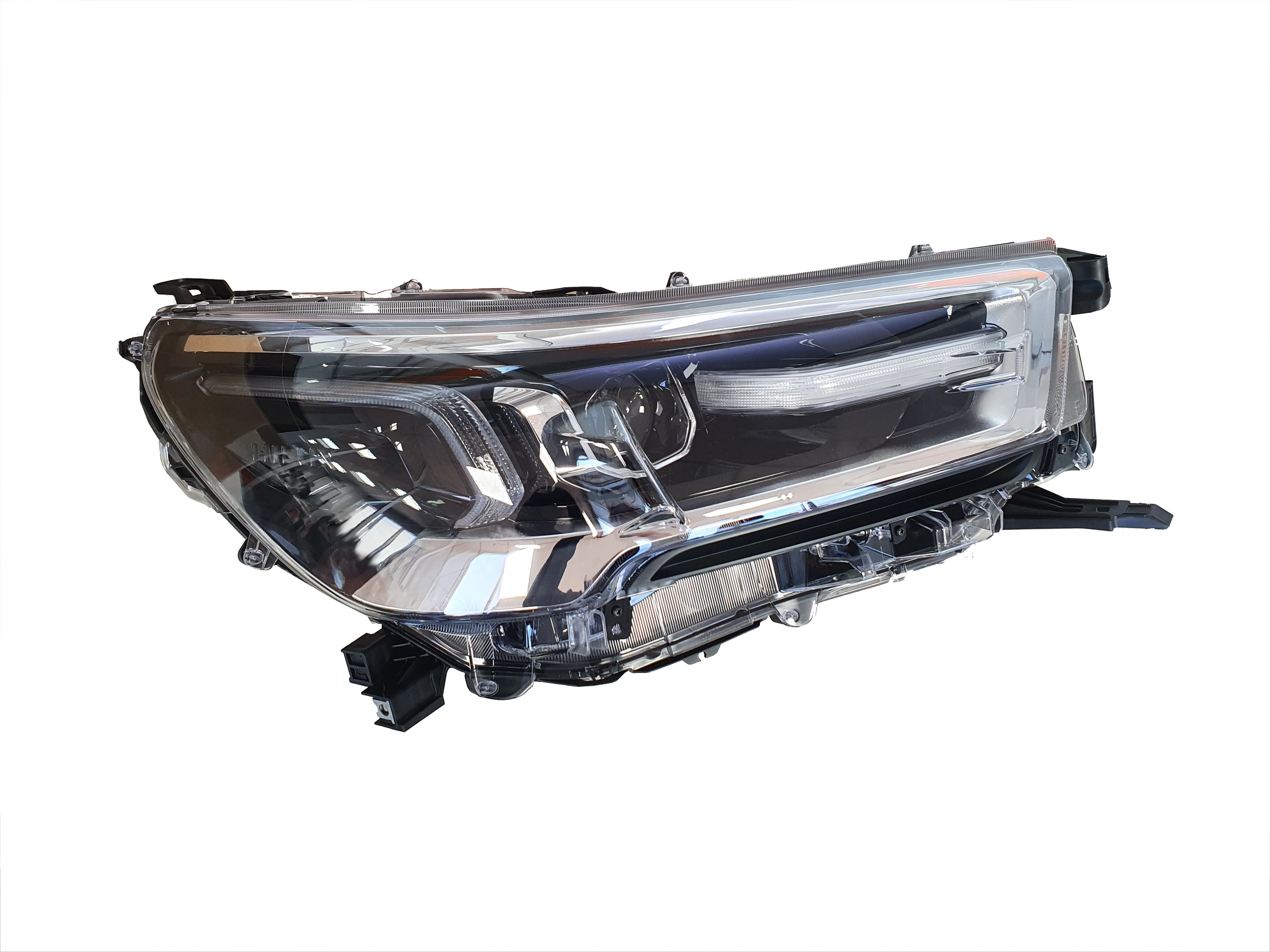 Óptica para Toyota Hilux Desde 2021 derecha con LED