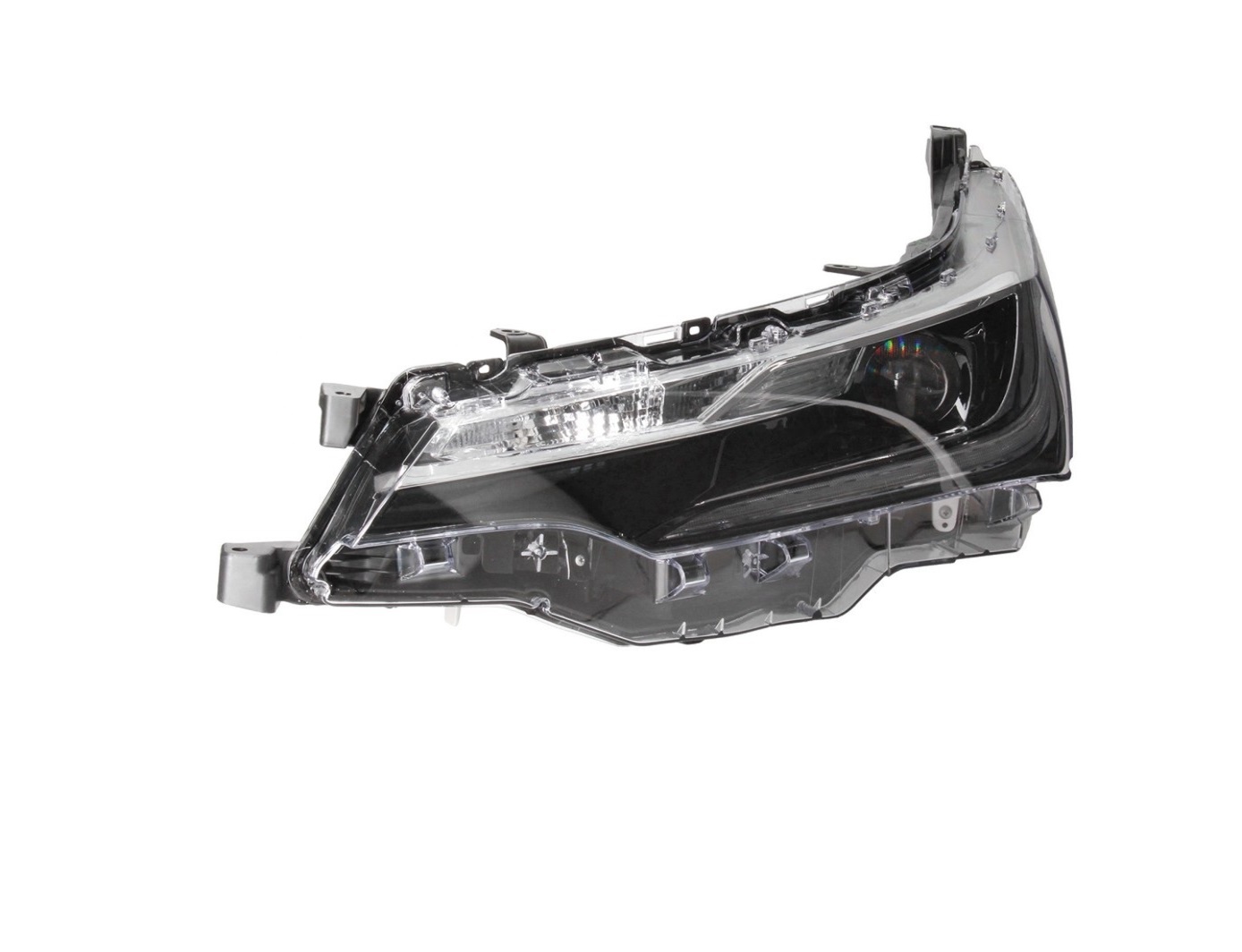 Óptica para Toyota Corolla 2017 / 2019 con LED y Lupa izquierda