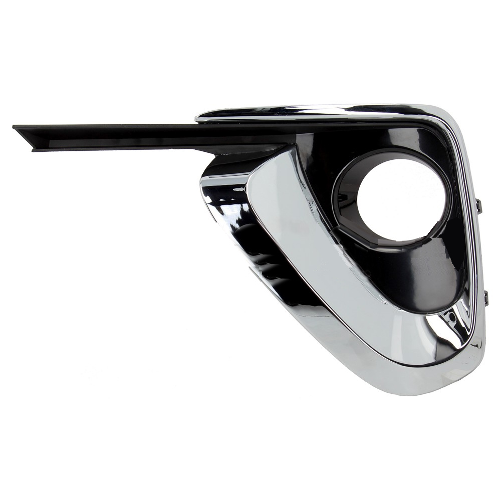 Grilla para Toyota Paragolpe / Parante / Capot SW4 2016 / 2021 Aro y Moldura P / Faro Aux cromada izquierda
