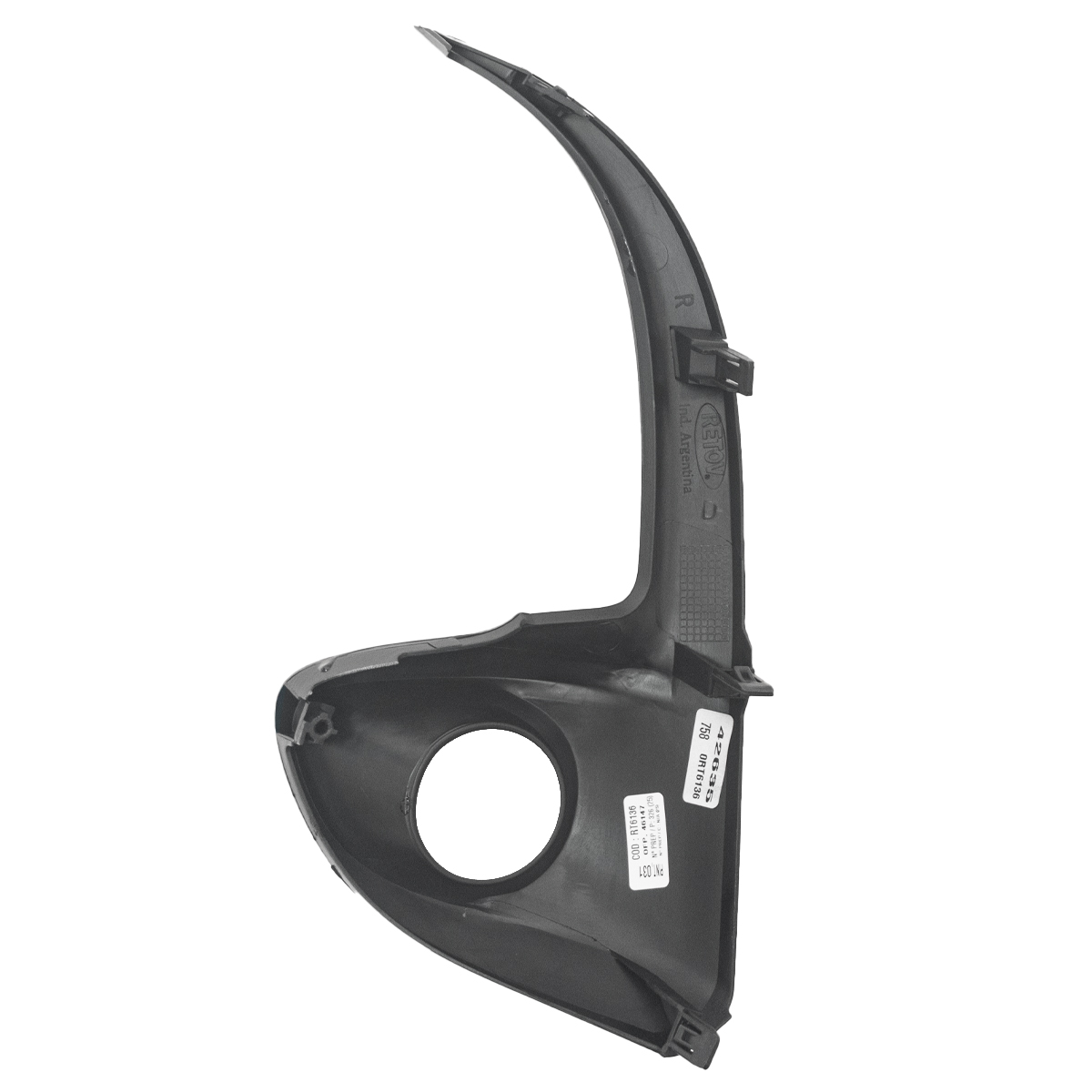 Grilla Lateral de Paragolpe para Toyota Yaris Desde 2023 para Faro derecho