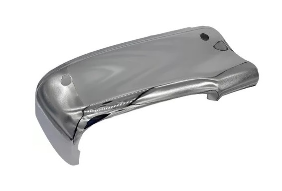Puntera de Paragolpe para Toyota Hilux 2016 en Adelante trasera con Sensor cromada izquierda