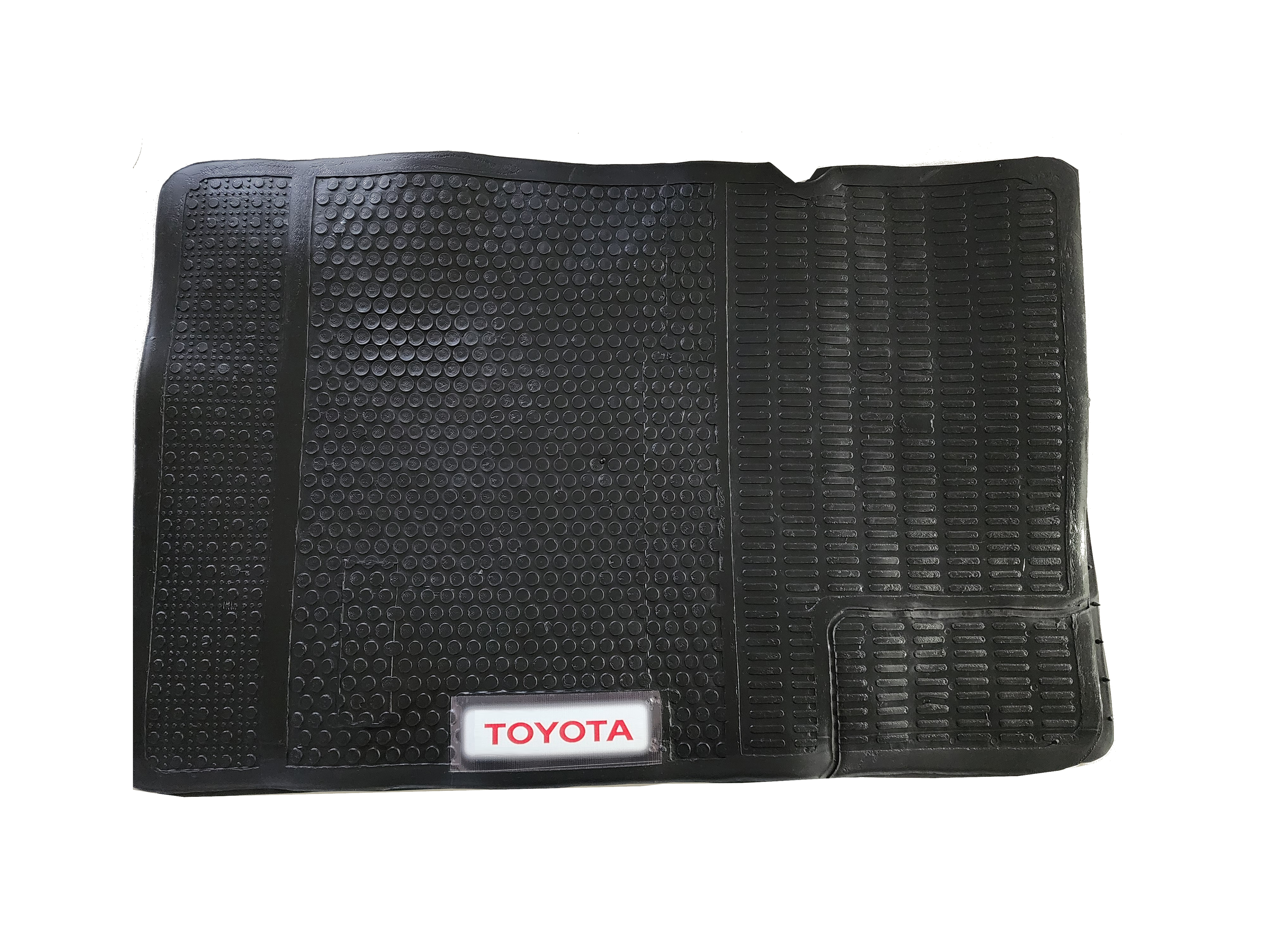 Cubre Alfombras de Goma Hilux Desde 2005 Cabina Simple 2 Piezas Habitaculo
