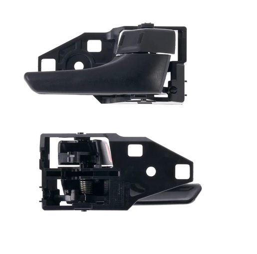 Manija interior para Toyota Hilux 2016 / 2023 RAV-4 2013 / 2019 negra delantera / trasera derecha