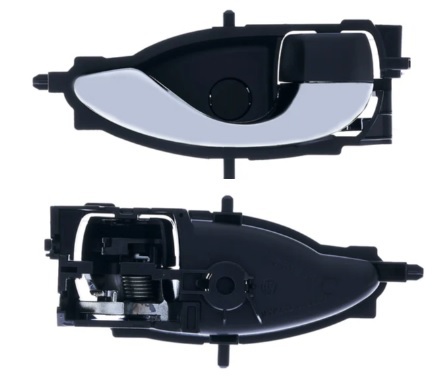 Manija interior para Toyota Yaris 2018 en Adelante delantera / trasera cromada derecha