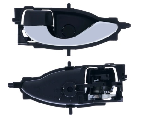 Manija interior para Toyota Yaris 2018 en Adelante delantera / trasera cromada izquierda