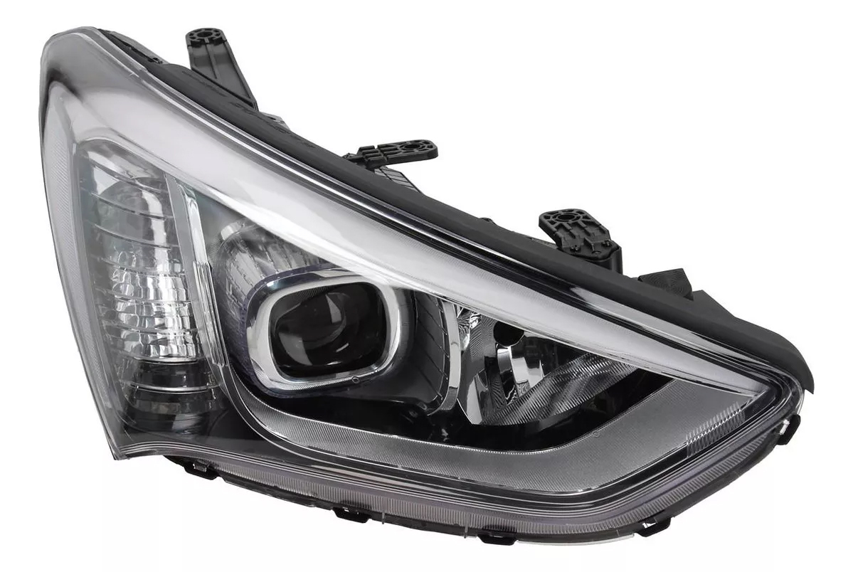 Óptica para Hyundai Santa Fe 2014 / 2016 derecha con Lupa