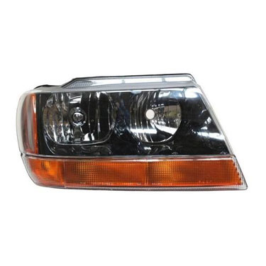 Óptica para Jeep Grand Cherokee 1999 / 2005 derecha con Giro Ámbar