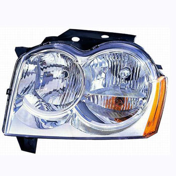 Óptica para Jeep Grand Cherokee 2005 / 2010 izquierda Base Recta