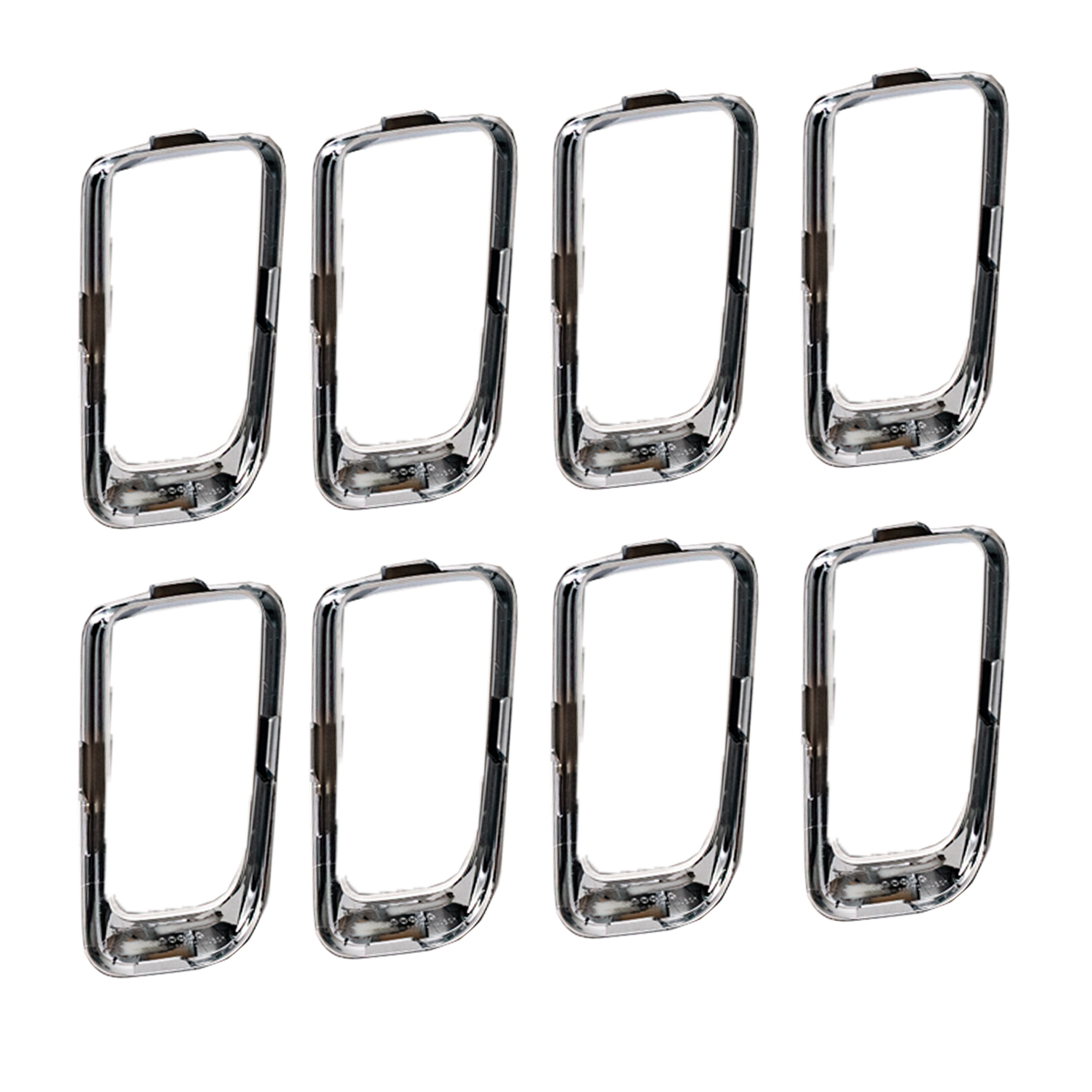 Parrilla para Jeep Compass 2011 / 2016 Molduras cromadas (7 Pcs)