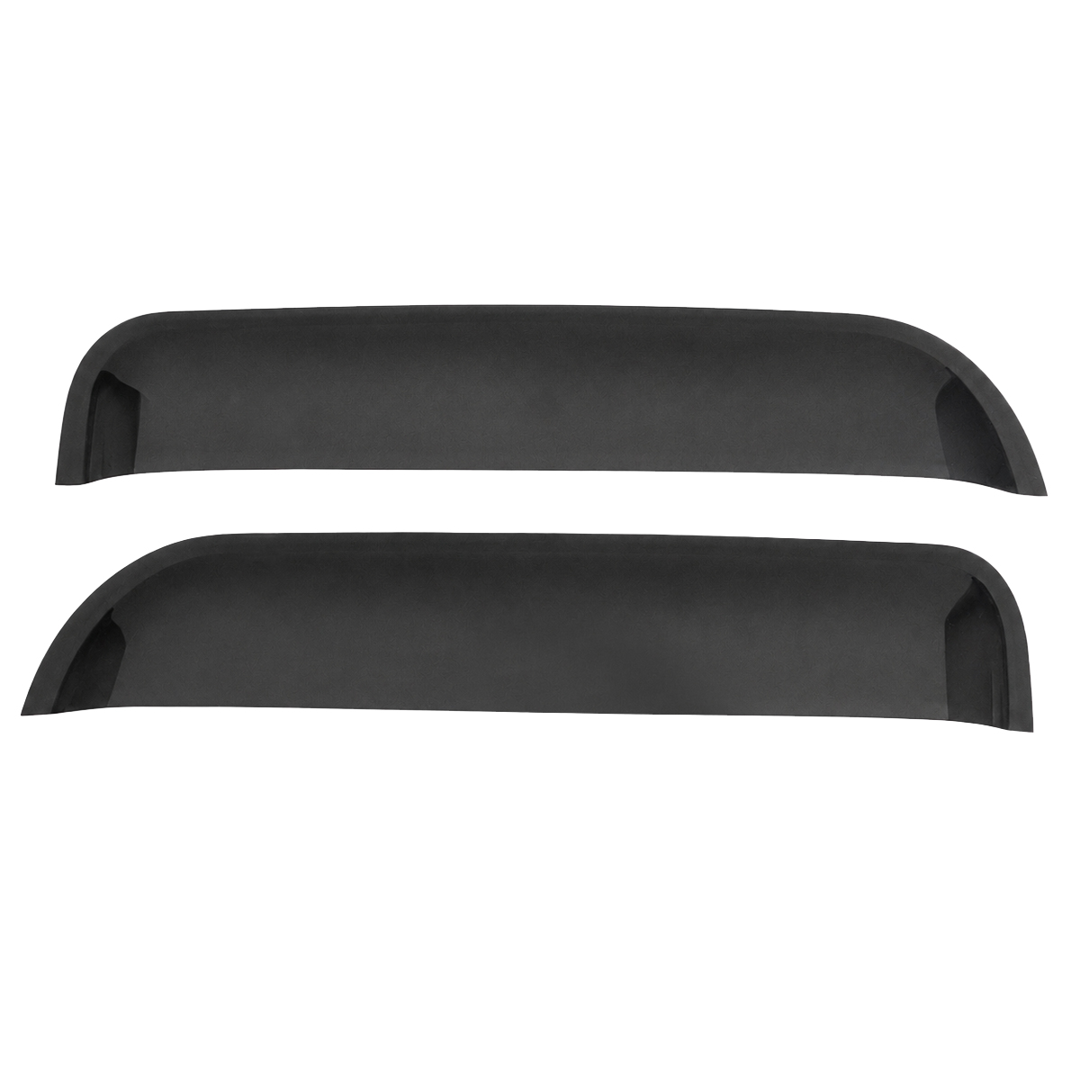 Deflector de ventana para Dodge Ram Ram Desde 2006 trasero Adhesivo el Par