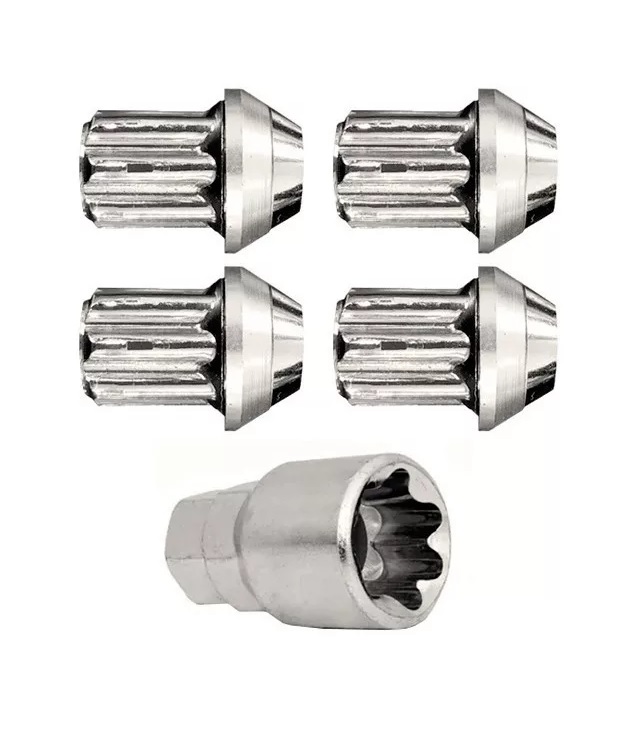 Tuercas y Bulones Fit / Civic / Crv / Accord / Hrv / City / Prelude / Antirrobo 2621-4