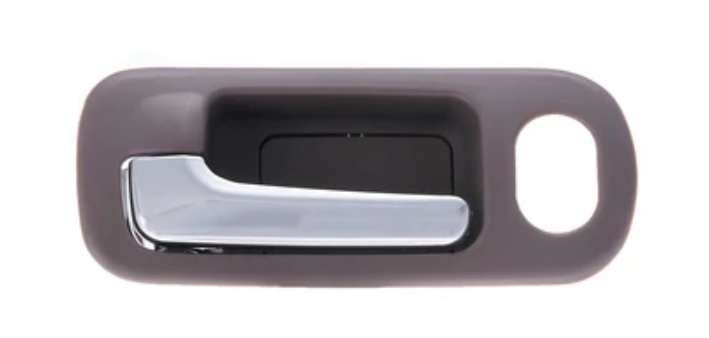 Manija interior Civic 2001-2006 delantera Base Marron para Tecla izquierda cromada