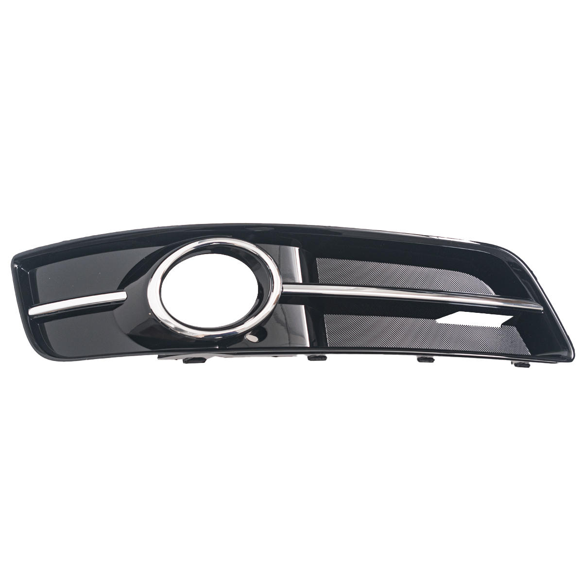 Aro de faro derecho para Auxiliar para Audi A3 2009 / 2012 con Vira y cromado