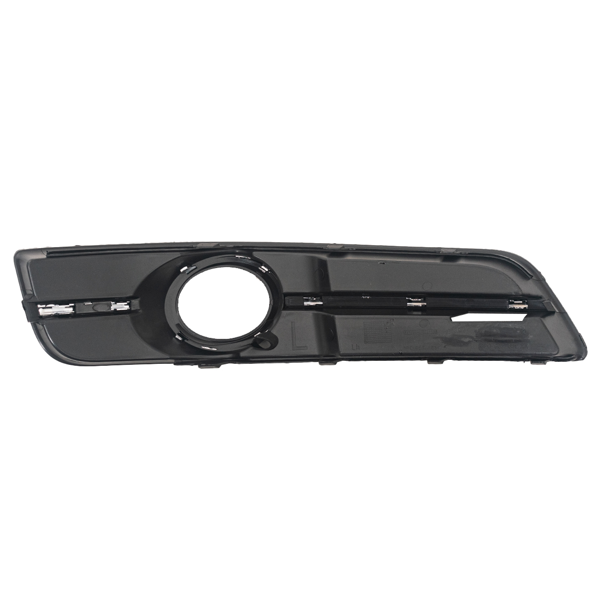 Aro de faro izquierdo para Auxiliar para Audi A3 2009 / 2012 con Vira y cromado