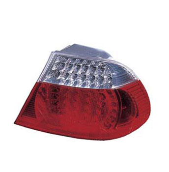 Faro Serie 3 2003-2006 2 Ptas trasero Ext con LED Cris / Rojo derecho E46