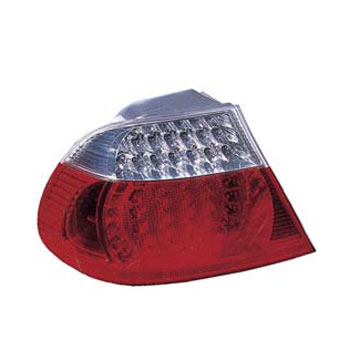 Faro Serie 3 2003-2006 2 Ptas trasero Ext con LED Cris / Rojo izquierdo E46