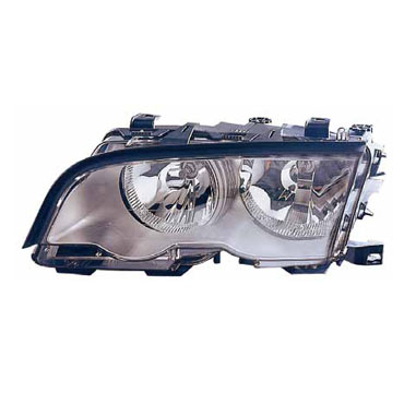 Óptica para BMW Serie 3 1999 / 2003 izquierda Fondo cromado 4 Puertas E46