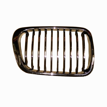 Parrilla para BMW Serie 3 1999 / 2003 con Marco cromado E46 derecha