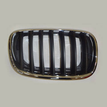 Parrilla para BMW X5 / X6 2007 / 2011 cromada / negra derecha