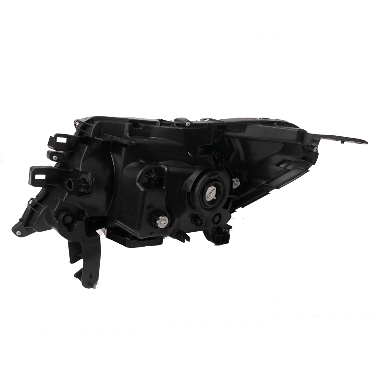 Óptica para Chrysler Frontier 2016 / 2022 (NP300) cromada derecha
