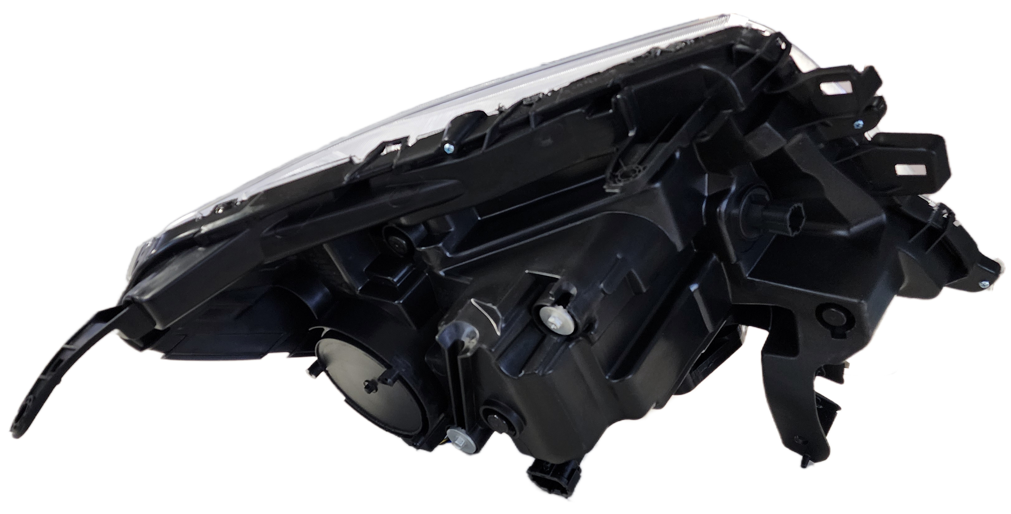 Óptica para Nissan Frontier 2016 / 2022 izquierda (NP300) con Lupa con LED