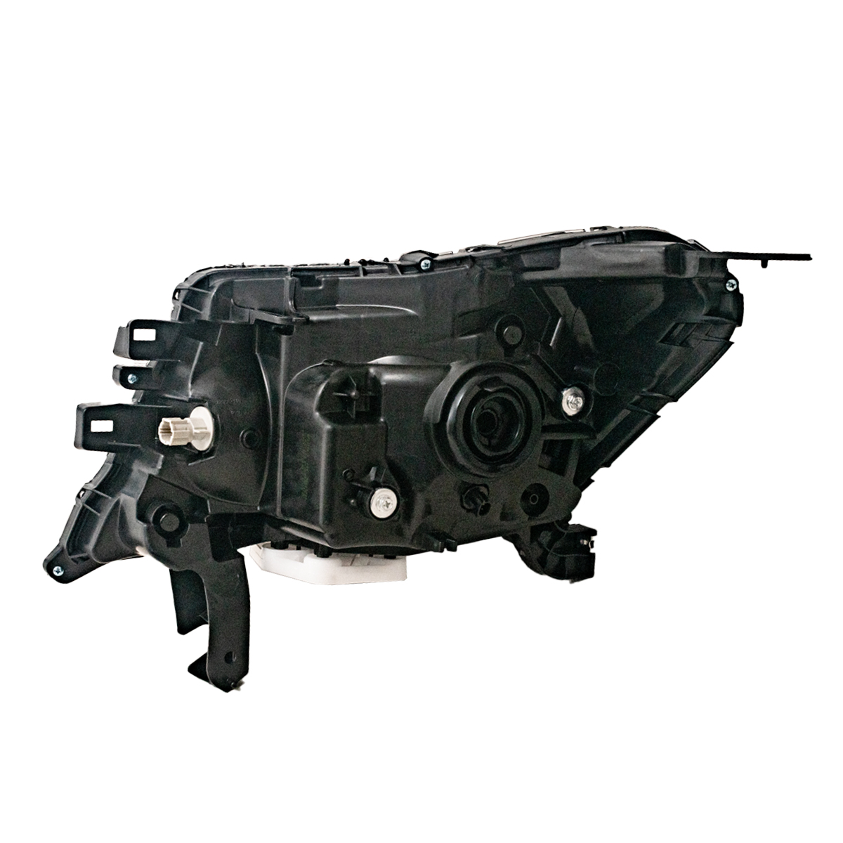 Óptica para Chrysler Frontier 2016 / 2022 (NP300) negra derecha