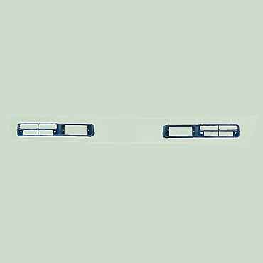 Grilla para Nissan Paragolpe / Parante / Capot Pick-Up D21 1990 / 2003 / Pathfinder 1989 / 1995 izquierda