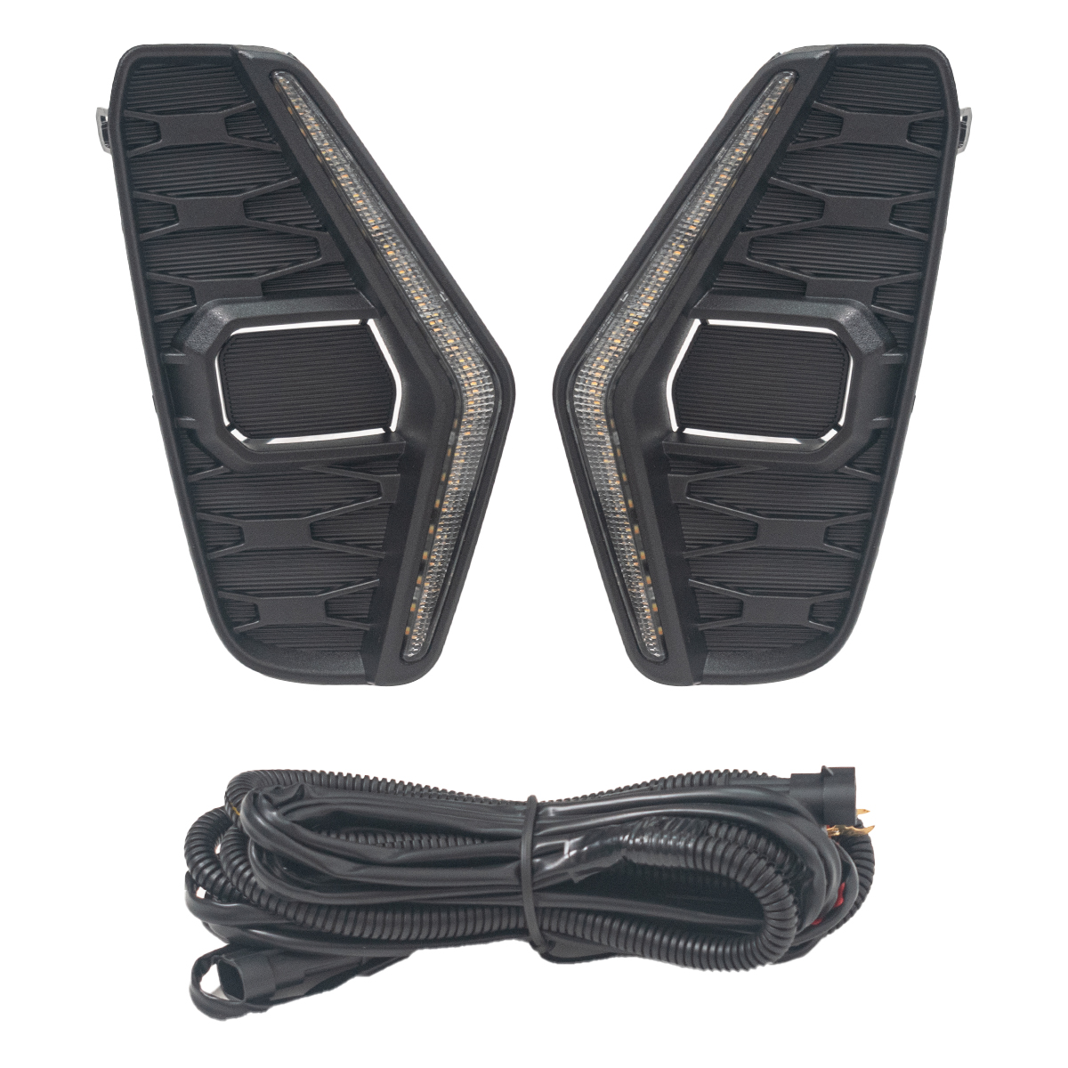 Grilla para Nissan Frontier Desde 2022 Kit Grillas con Luz Diurna y Giro Secuencial