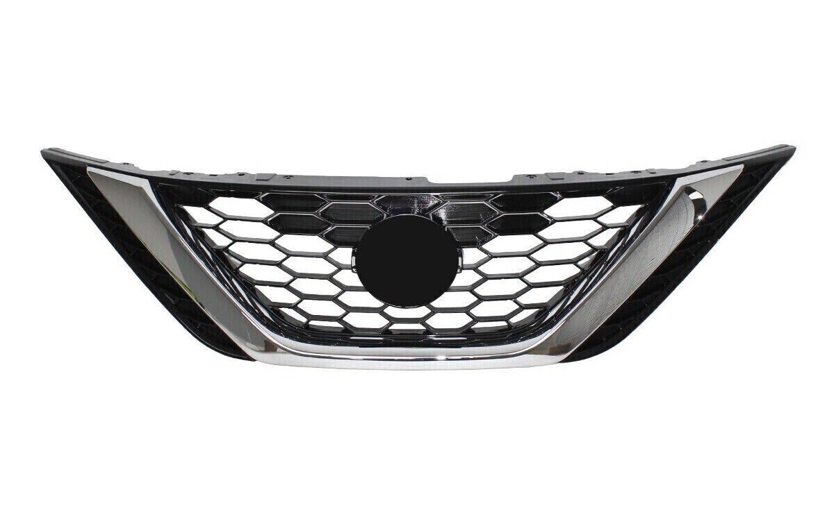 Parrilla para Nissan Sentra 2017 / 2019 con Moldura cromada