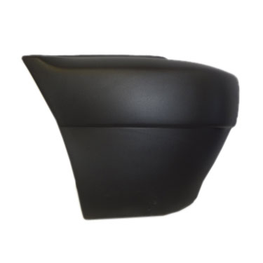 Puntera de Paragolpe para Mazda B2900 Pick Up 2001 en Adelante delantera negra derecha