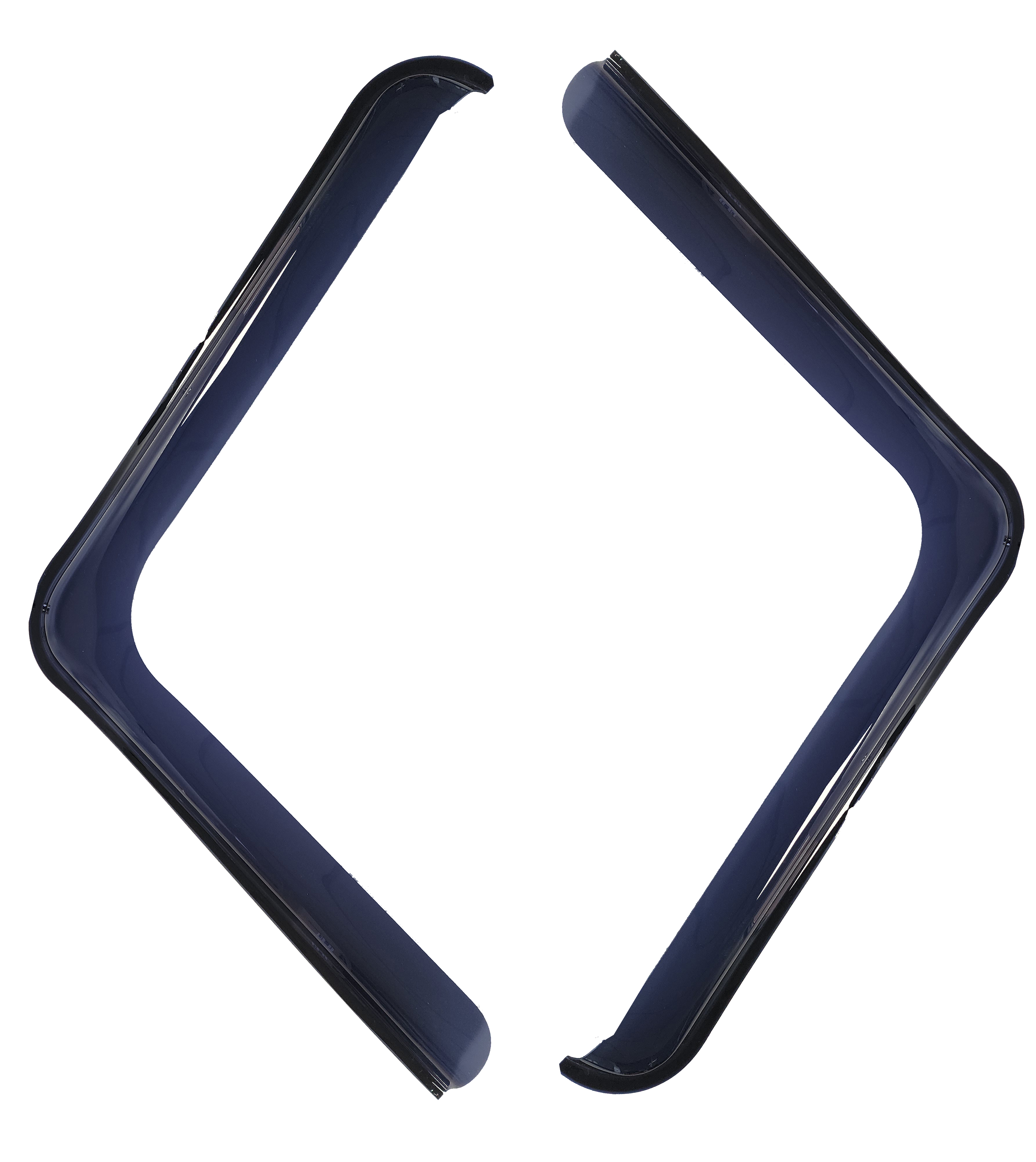 Deflector de ventana para Serie 7 Desde 2021 Adhesivo Fume el Par