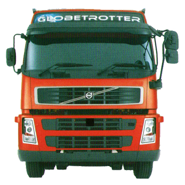 Parrilla para Volvo FM2 2003 / 2008 Marco gris superior