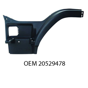 Guardabarro Posterior izquierdo para FM2 2003-2008