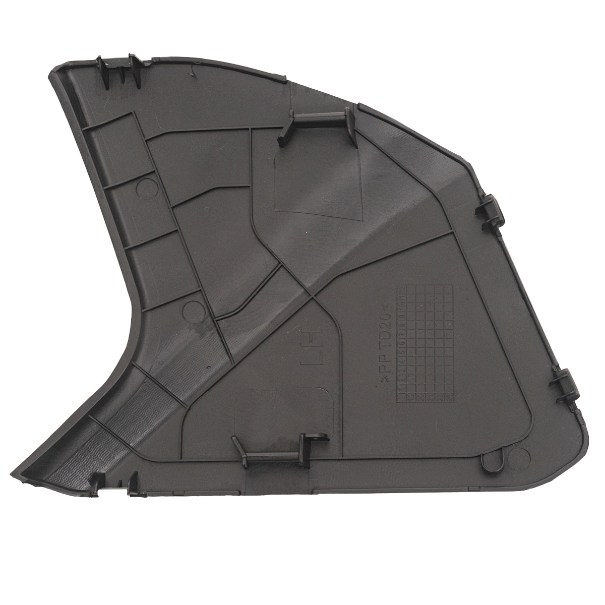 Grilla para Iveco Paragolpe / Parante / Capot Tector / Cursor Desde 2020 Version 170 / 180 Tapa Óptica izquierda
