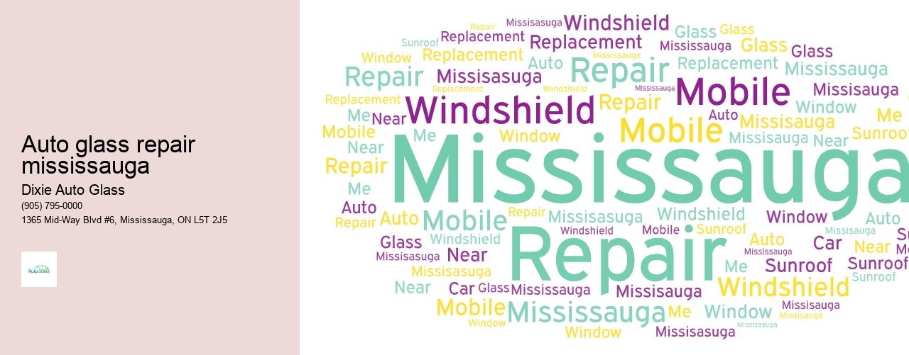 Auto glass repair mississauga