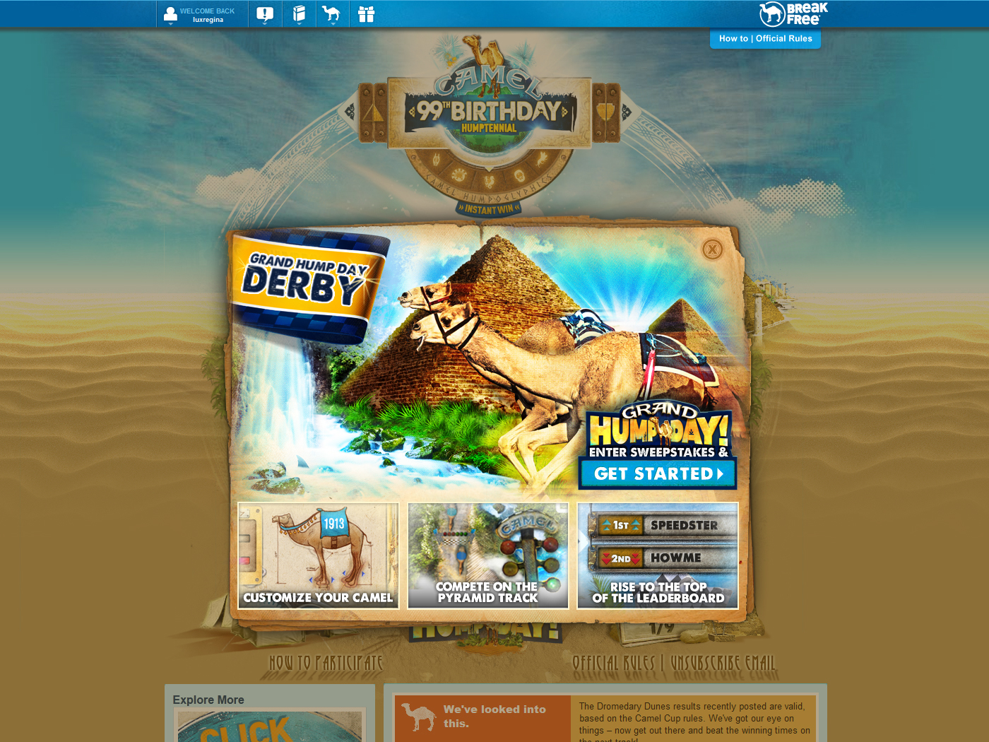 Grand Hump Day Derby
