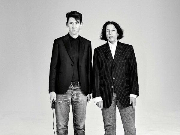 The portrait sitting with Fran Lebowitz