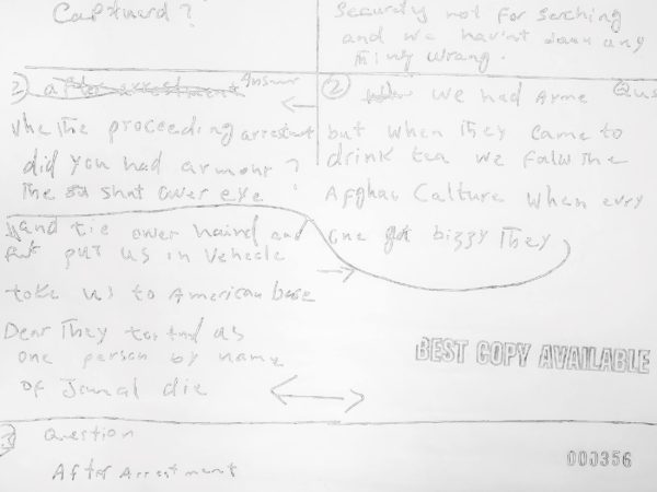 Using written language, Jenny Holzer asks us to question mass media portrayals of the ‘war on terror’