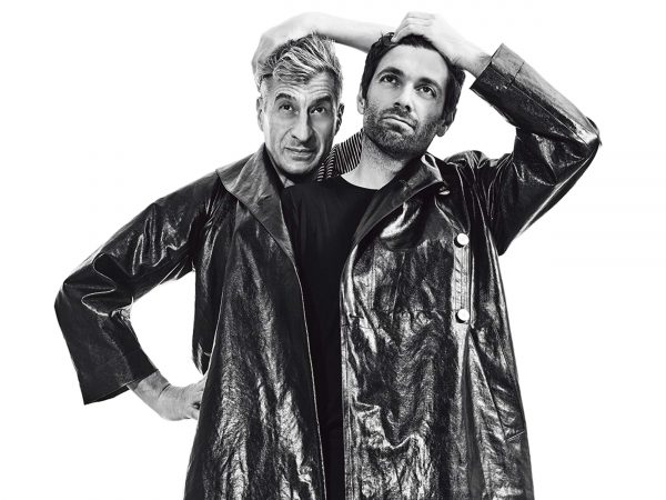 Massimo Giorgetti and Maurizio Cattelan look back at who they once were