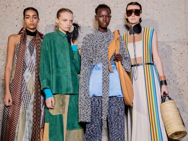 The Paris Fashion Week report: Rock and roll lives on, boxy suits, and patchwork prints