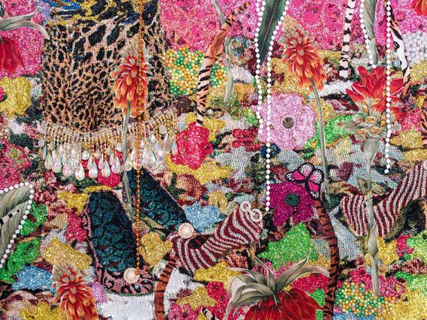 Ebony G. Patterson flashes her discordant opulence