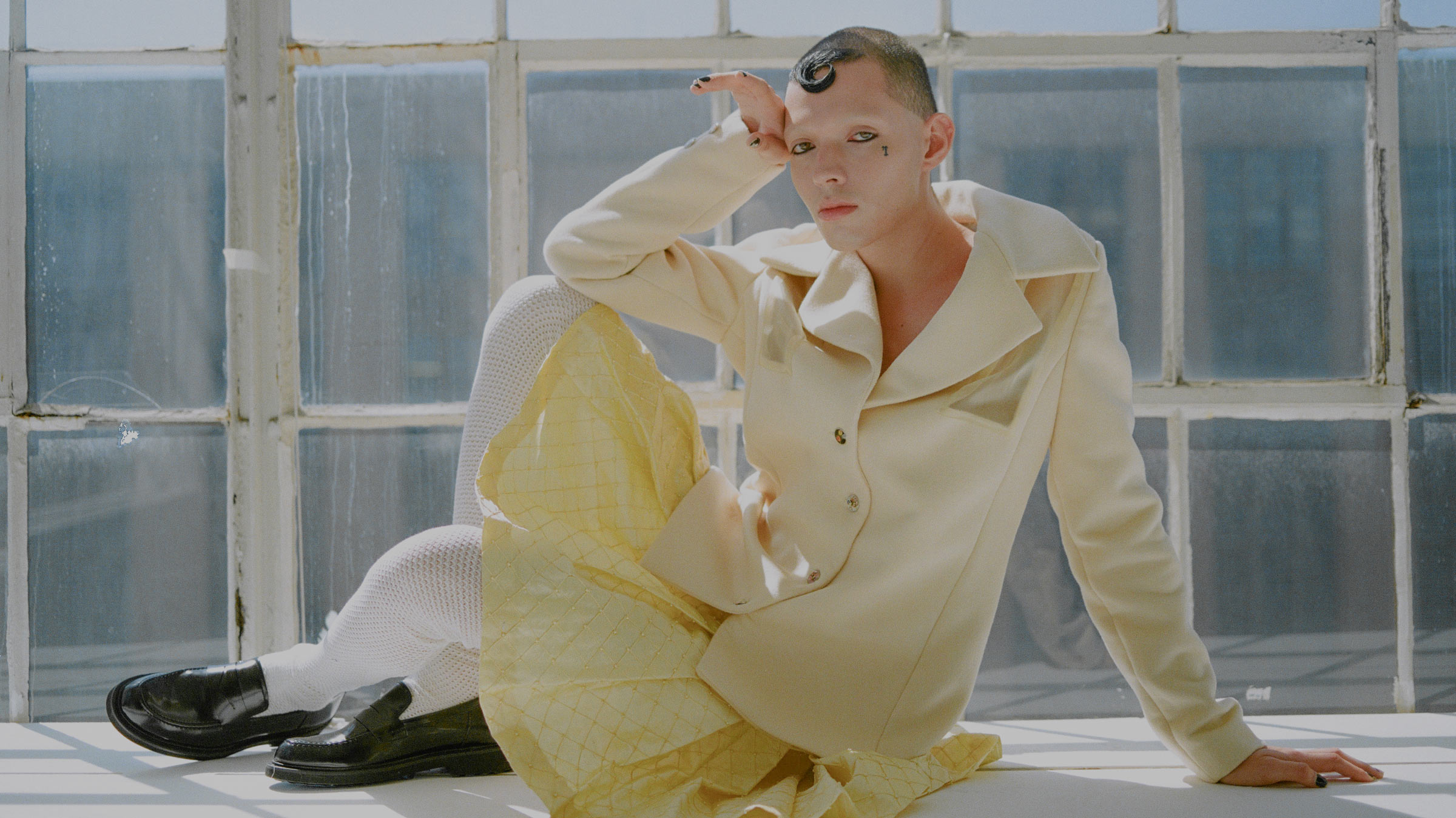 Vasilis Loizides, the designer putting a genderless spin on Greek Life