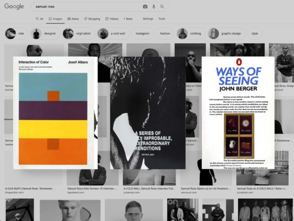 5 books to help you see like an artist, by Samuel Ross of A-Cold-Wall*