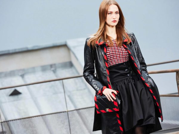 The Chanel woman has broken the glass ceiling and is lounging on the roof