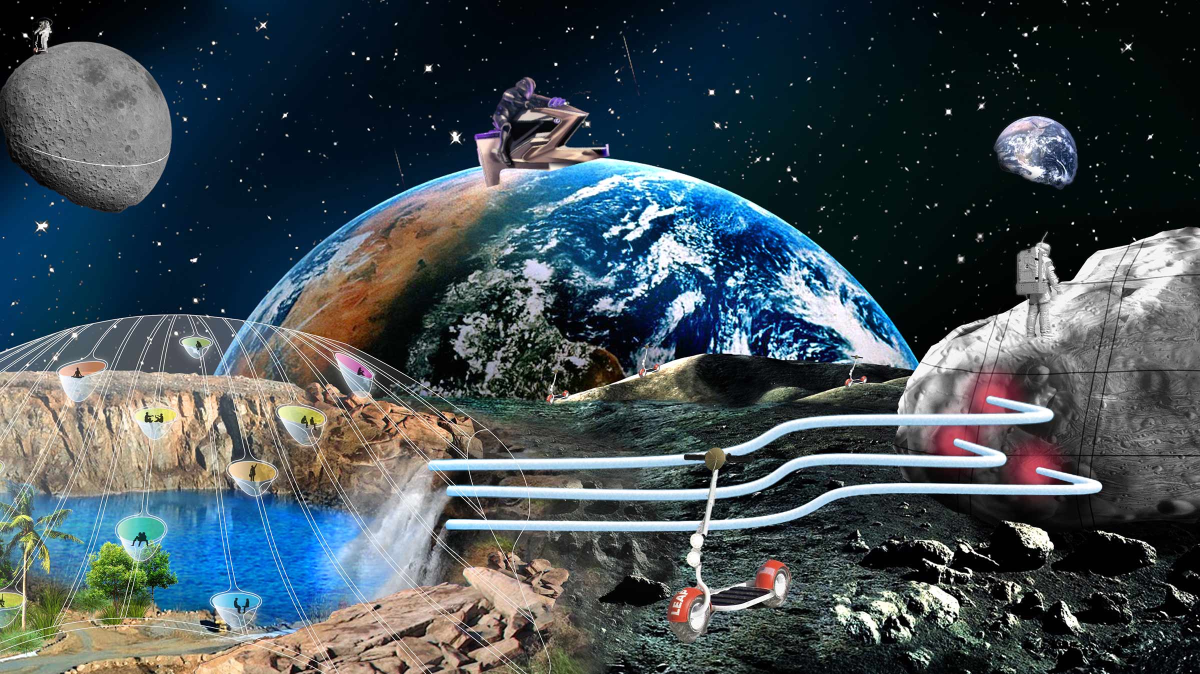 10 extraordinary creators imagine life on the Moon in Document’s ‘Lunar Portfolio’