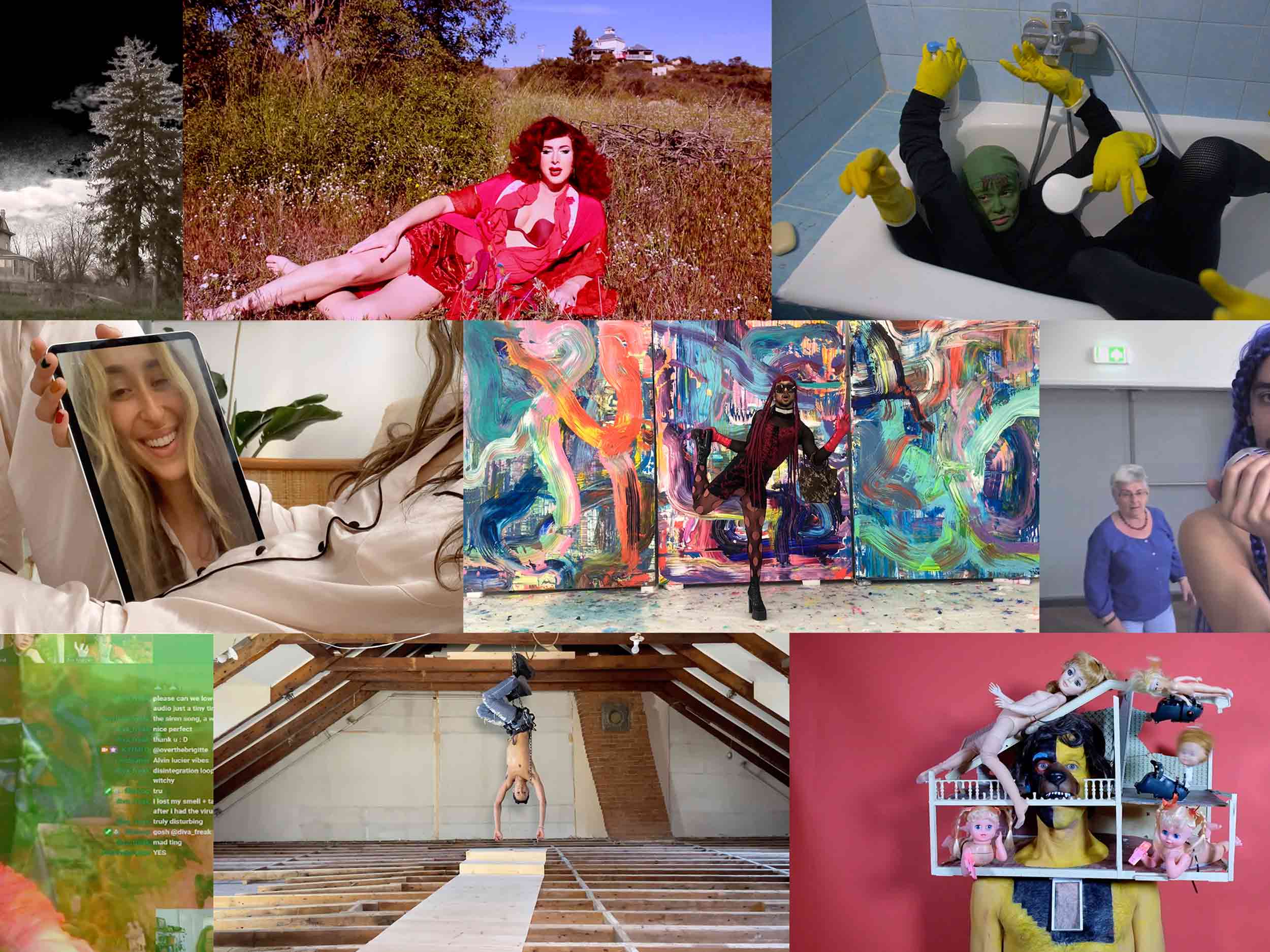 Performance Art From Isolation: 10 artists share a microcosm of their immediate world